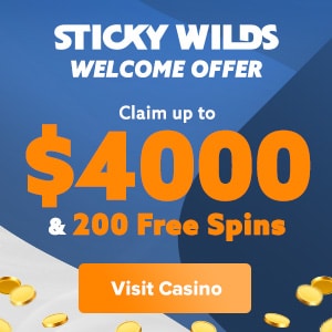 sticky wilds casino bonus